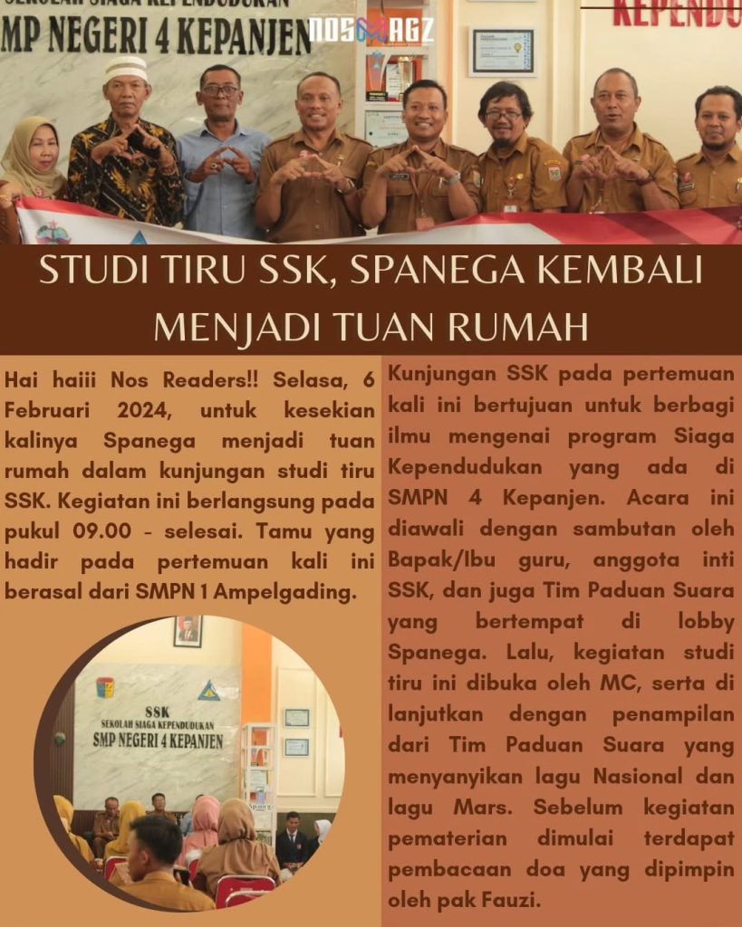 STUDI TIRU SSK,SPANEGA KEMBALI SEBAGAI TUAN RUMAH