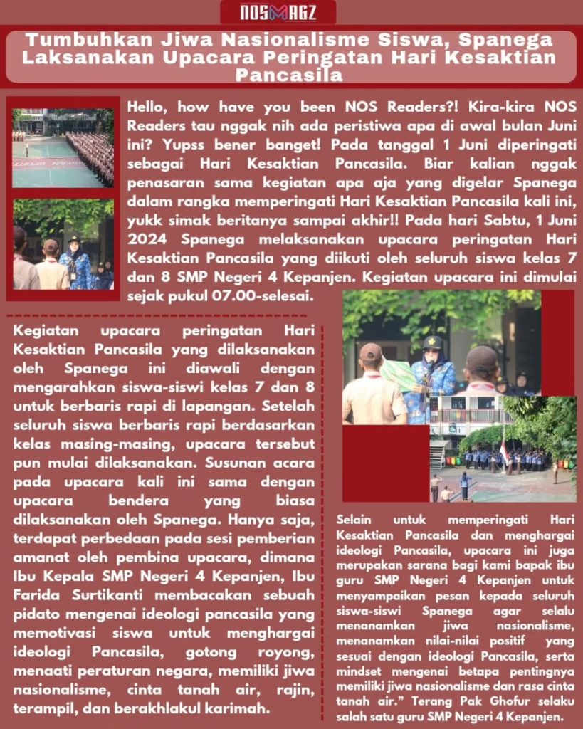 TUMBUHKAN JIWA NASIONALISME